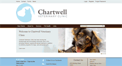 Desktop Screenshot of chartwellvet.com